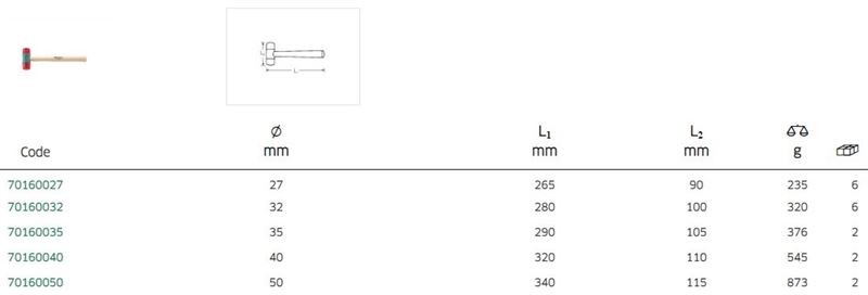 10955 27 PLASTIC HAMMER                  