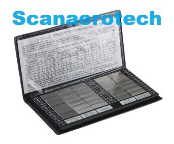 30 Piece Composite Surface Roughness Comparator Set         