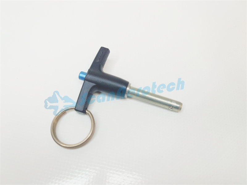 BALL LOCK PIN - T HANDLE 1/4" x 1"