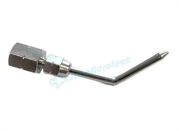 NEEDLE 45 DEG., 1/8 NPT(F) L80MM