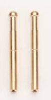 MOQ 2EA - Round/w round end gold/duraloy tip