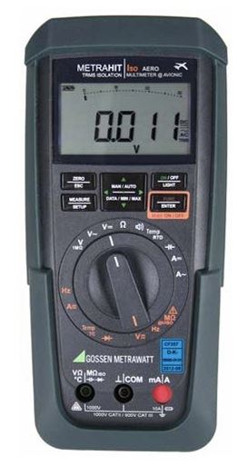 METRAHIT ISO AERO TRMS MULTIMETER WITH INSULATION MEASUREMENT