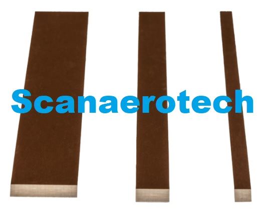 BROWN PHENOLIC SEALANT SEALANT SCRAPER 10x200x4mm