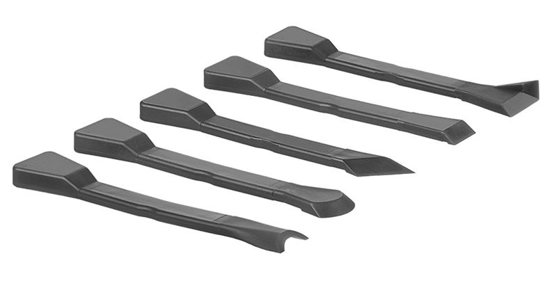 5-SET NONSCRATCH PLASTIC BLADE FLAT-SEALANT SCRAPER