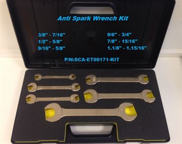 Anti Spark Wrench Kit 3/8 - 1.15/16                         
