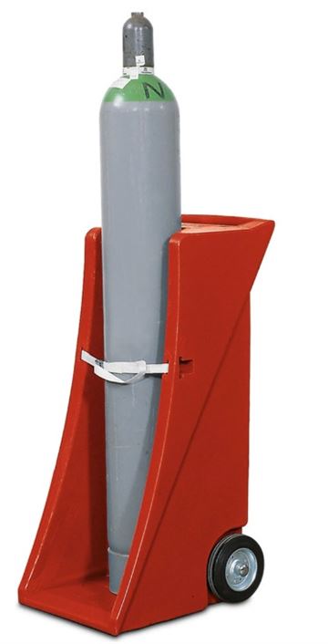 1 BOTTLE NITROGEN HANDCART - POLYETHYLENE