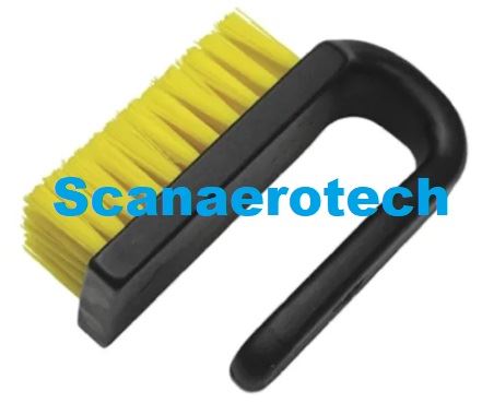 Curved Anti Static Nylon Bristle Brush    