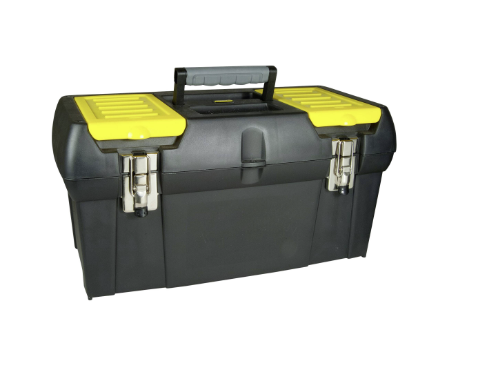 BLACK LIGHT PLASTIC BOX H24 W26 L 49 CM