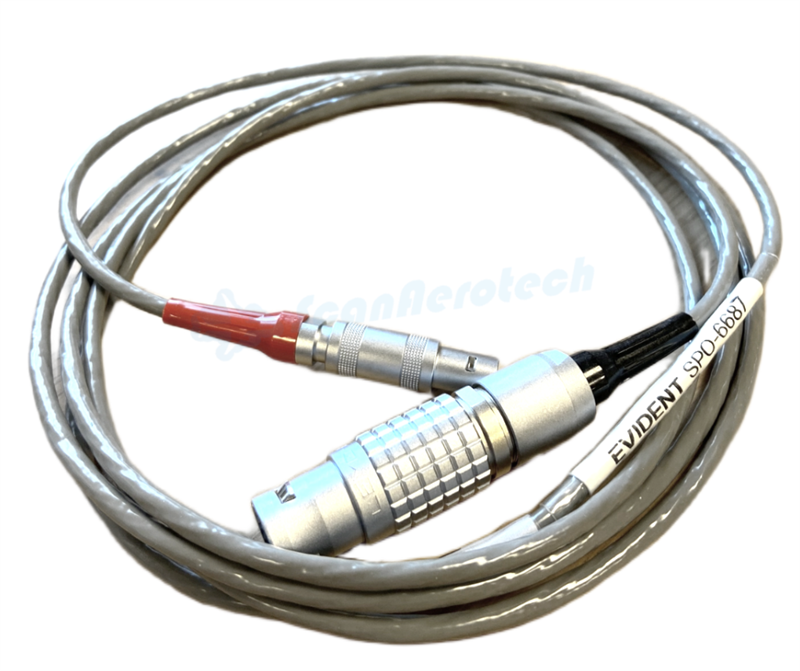Cable, reflection coil configuration probes with triax
